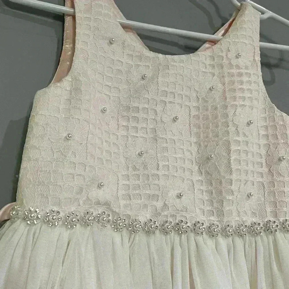 GIRLS PINK LACE DRESS PRINCESS DRESS SIZE 10 like new - Picture 10 of 10